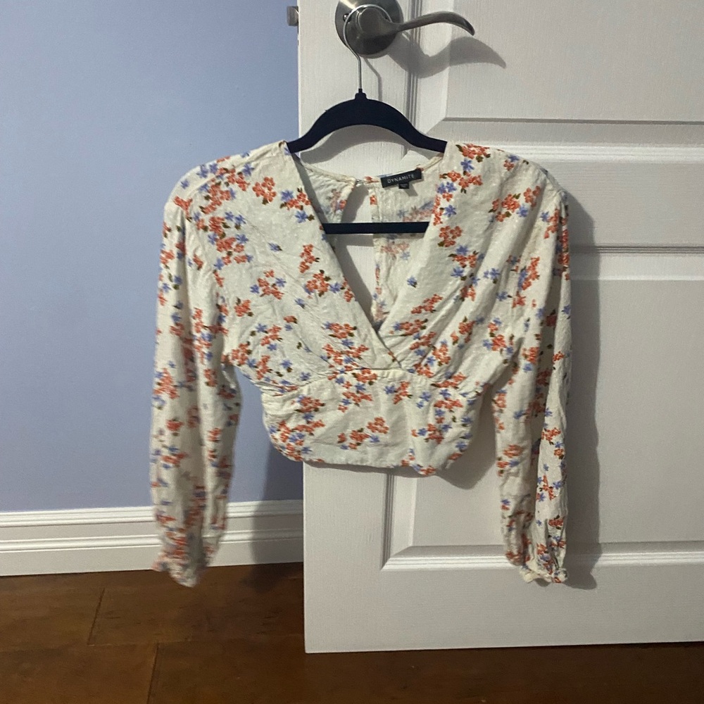 Floral Print Women's Top